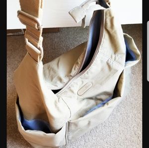 Baggallini Handbag 👜 Tan/Blue